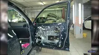 Шумоизоляция дверей Toyota Land Cruiser Prado