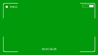7 minutes camera recording - green screen effect no copyright