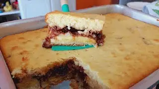 🥮VC JÁ VIU UM BOLO QUE JÁ SAI RECHEADO DO FORNO?!! POIS É ISSO QUE VC VAI APRENDER HOJE🍽