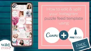 How to Create an Instagram Puzzle Feed from Your Template