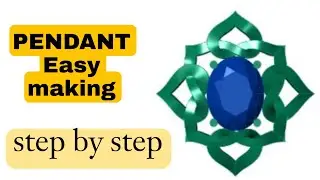 pendant tutorial #easy making #matrix 9#jewelry designs #08