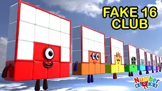 Numberblocks 16 Club