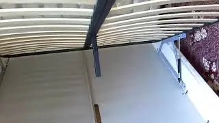 Двуспальная кровать на амортизаторах
