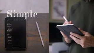 How I Plan a Week on iPad mini (Using Apple Notes)