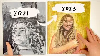 I'm glad I never gave up | Art Vlog