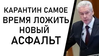 Собянин: «Перекладывать плитку полезнее, чем помогать людям»