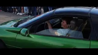 Гонки приколы.Смотреть до конца! (и треш бабушка=))
