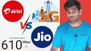 Airtel 5G Plus vs Jio True 5G - Kisme Jyada dum hai!? 🤯