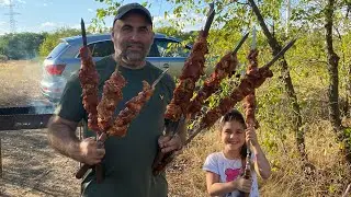 That's how we make shish kebab @Armen_kulinariya