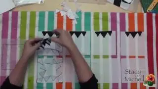 Cathedral Waves A New Quilting Block Design by Stacy Michell