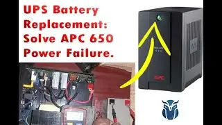 UPS Battery Replacement: Solve APC 650 Power Failure