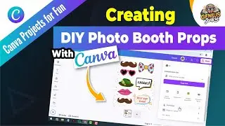 DIY Photo Booth Props with Canva Easy Step by Step Guide for Any Event!