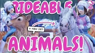 *NEW* RIDEABLE ANIMALS, NEW SET, RACES, & MORE IN STAR STABLE! ❄️