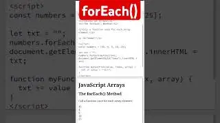 #foreach