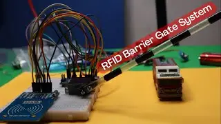 How to make RFID barrier gate system using Arduino and servo motor | Arduino Project for beginners