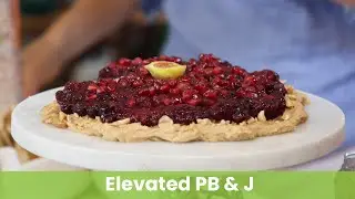 Elevated PB & J: A Delicious, Dessert Twist on an Old Favorite!