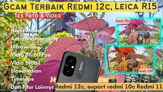 Gcam Redmi 12c || Terbaru Gcam terbaik Redmi 12c, Redmi 10c, Redmi 11, Redmi note 11 Config Terbaik