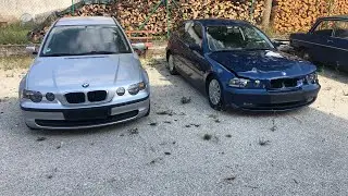 И снова БМВ е46 после удара