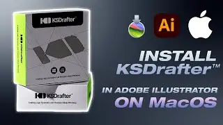 How to install script KSDrafter  in MacOS installation guide for Adobe Illustrator 2024, 2023