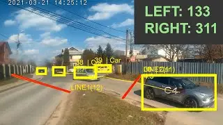 Intersection vehicle counting demo - free trial