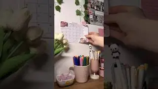 Mini calendar ✨ asmr stationery #asmr #stationery