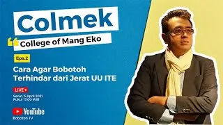 [LIVE] COLMEK - Agar Suporter Bola Terhindar dari Jerat UU ITE [Eps.2]