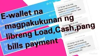 E-wallet apps na may Libreng LOAD,CASH,PANG BILLS PAY (juancash)