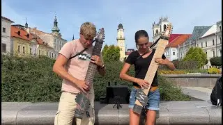 The Lone Wanderer - Chapman Stick Duo Live in Slovakia