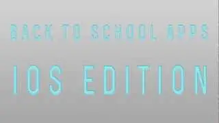 Best iOS Apps for Back to School