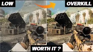 BF6 Graphics Settings Comparison - Low vs Overkill