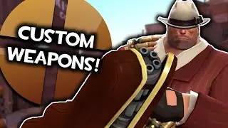 Custom Weapons Are HILARIOUS! (TF2C)