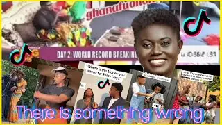 I Think There Is Something Wrong Tiktok Challenge//Ghanaian lady sing 126 hrs viral tiktok trend