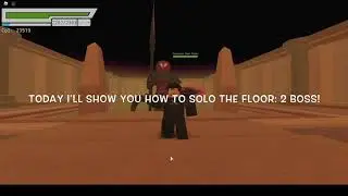 HOW TO SOLO FLOOR 2 BOSS IN ERA OF AINCRAD (New Sword Art Online Roblox Game?!?!)⚔️