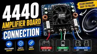 4440 Amplifier A2Z Wiring / 4440 Board Full Wiring By multitechchauhan