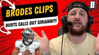 EAGLES QB JALEN HURTS CALLS OUT NICK SIRIANNI!!!! | Brodes Clips