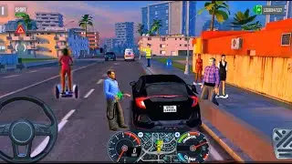 TAXI 🚕 SIM 2023 EVOLUTION • FUNNY 🤣 DRIVER IN LOS ANGLES