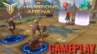Champions Arena Gameplay | New RPG By Gala Games
