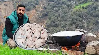 Most tender chicken meat method in the world / Fried Chickens in an interesting way