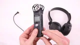 Using the Zoom H1 audio recorder kit