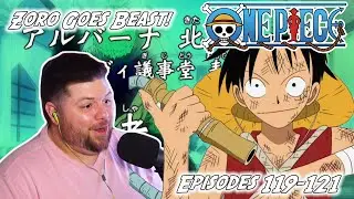 LUFFY RETURNS! ONE PIECE REACTION - Episode 119, 120, & 121