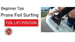 Prone Foil Surfing Beginners Perspective 5 - Foil Lift Position