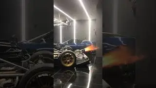 INSANE PAGANI HUAYRA R V12 REVS!!