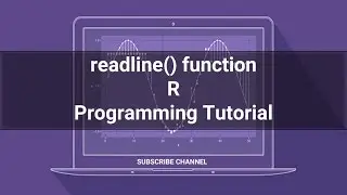 R Programming Tutorial - 03: readline function in R Programming 