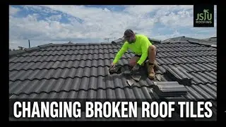 How to Change a Roof Tile  Beginner-Friendly Tutorial #DIY #Roofing