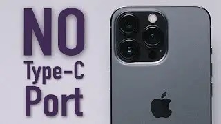 Why there is no type C port on the new iPhone 13 Pro