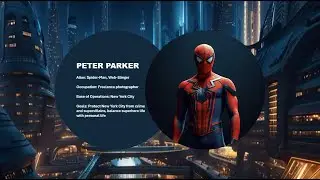 How to Design a Cool Profile Slide in PowerPoint | Morph Animation Tutorial #powerpoint #tutorial