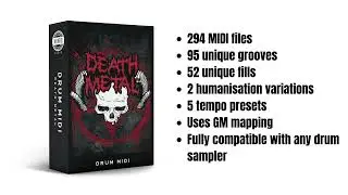 Munro Audio - Death Metal MIDI Drum Pack
