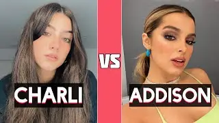 Charli D'amelio VS Addison Rae TikTok Dance Battle