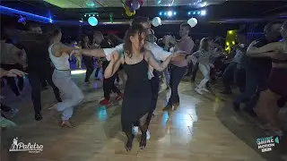 Georgy Tomov & Bella Zaharieva - Salsa Social Dance | Paletro & Abayomi Christmas Party Time