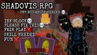 Shadowvis Roblox, PVP Build with BROKEN Item